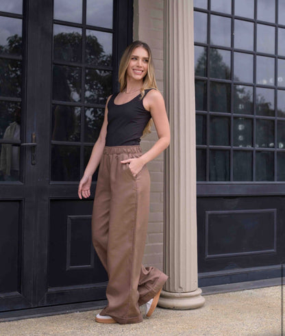 PANTALON CANDE PLANE COCOA