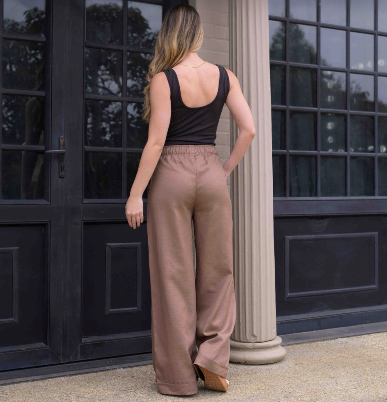 PANTALON CANDE PLANE COCOA