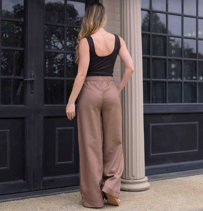 PANTALON CANDE PLANE COCOA