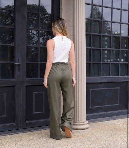 PANTALON CANDE PLANE VERDE