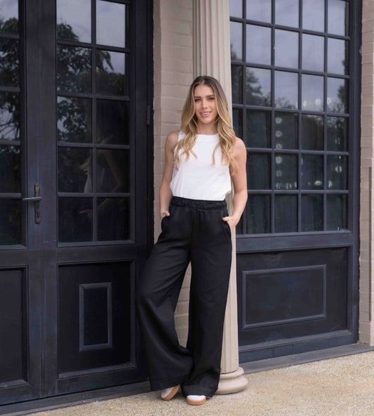 PANTALON CANDE PLANE NEGRO
