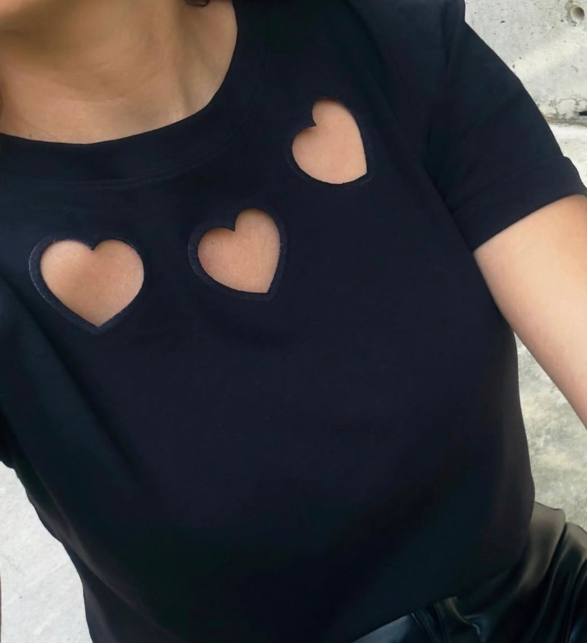 CAMISETA LOVE NEGRO
