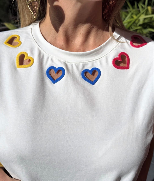 CAMISETA COLOMBIA CORAZONES, ENVIO DESDE MARTES 2 DE JUNIO