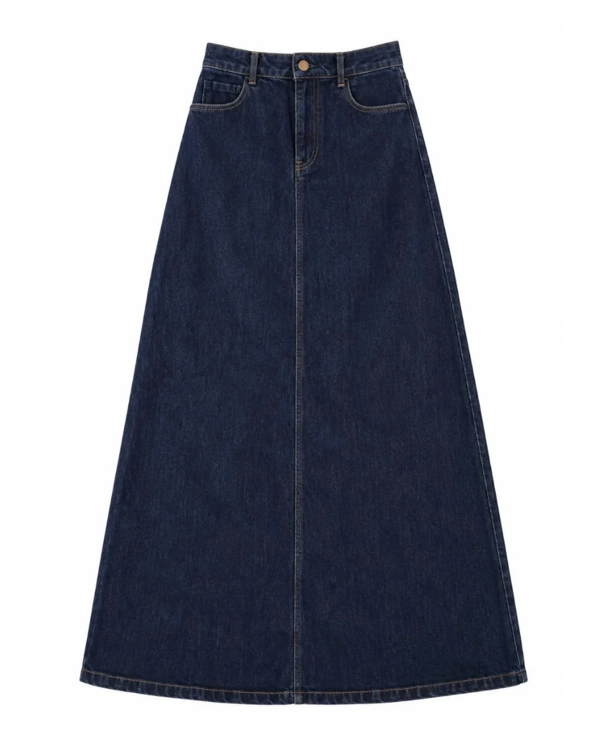 FALDA DENIM AZUL OSCURO
