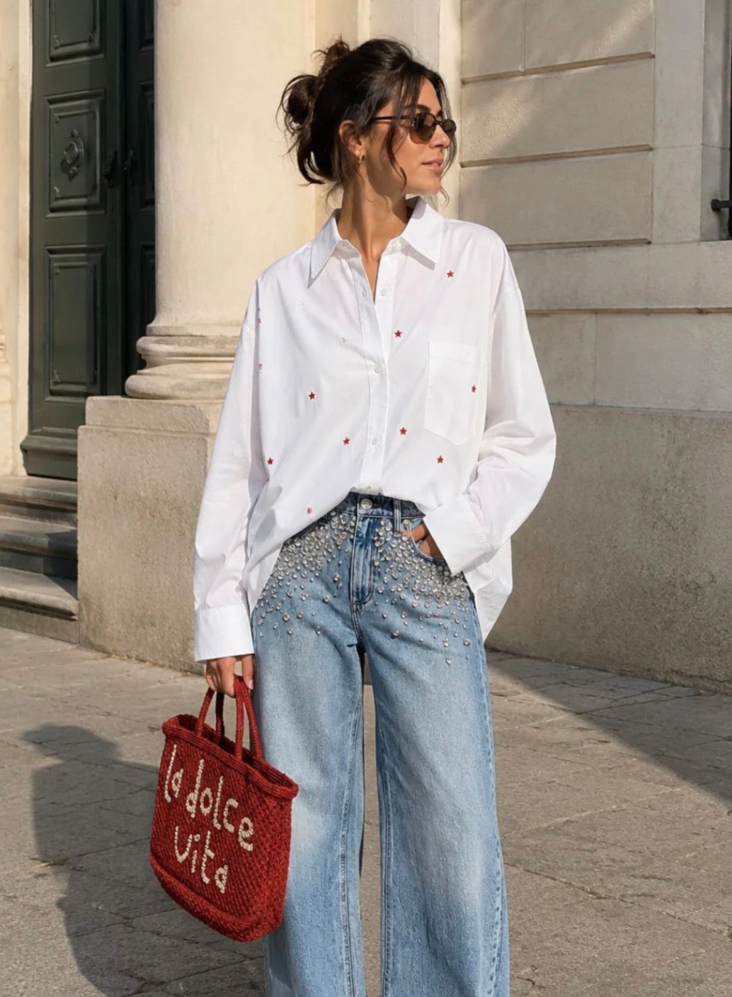 CAMISA ESTRELLAS HORMA OVERSIZE