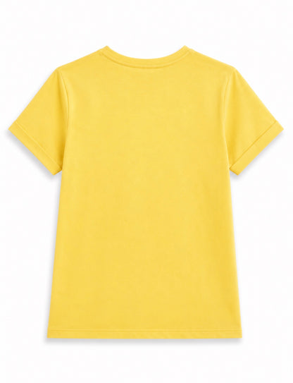 CAMISETA SOMOS INSTANTES AMARILLA