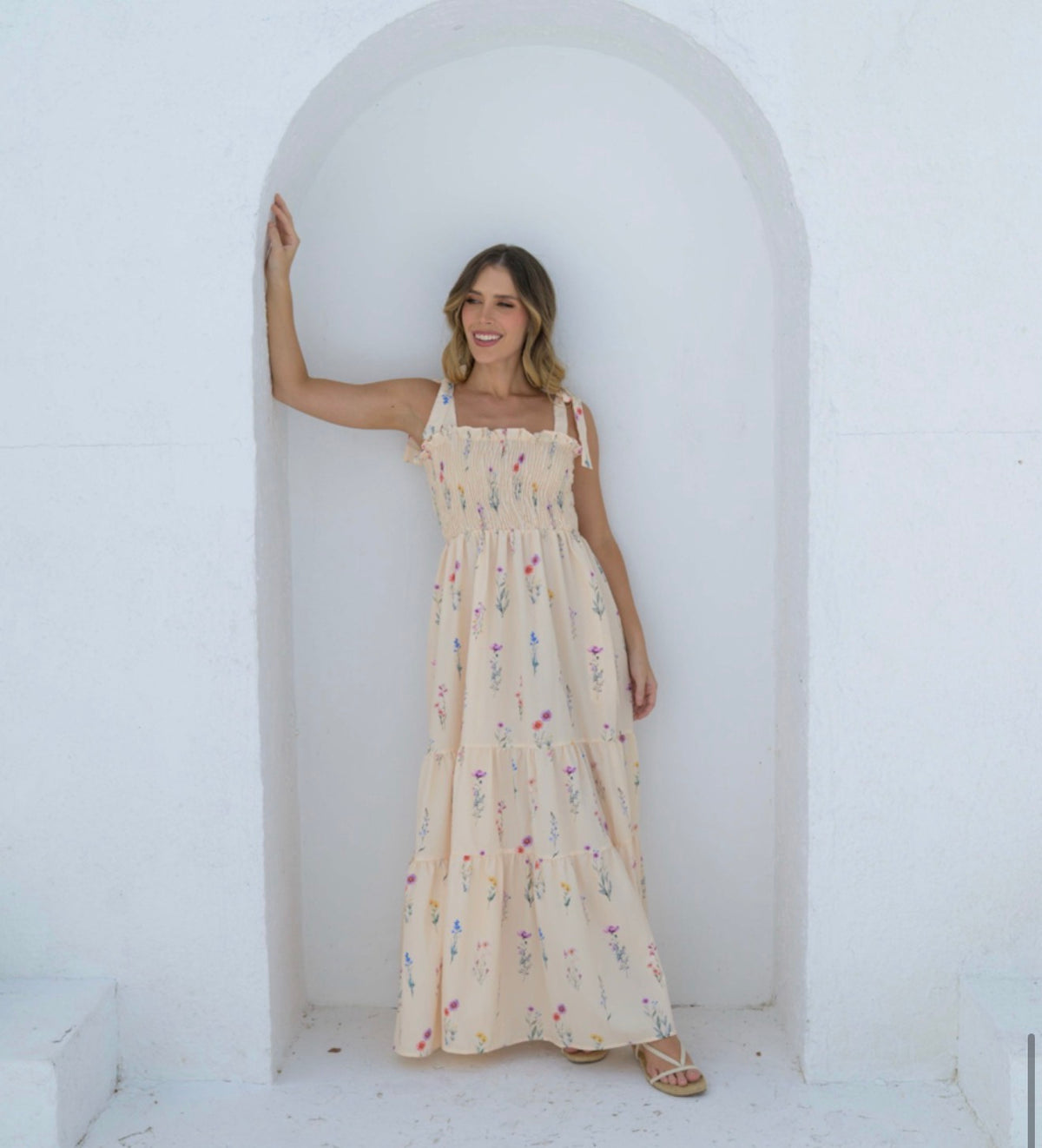 VESTIDO DANNA FLORES