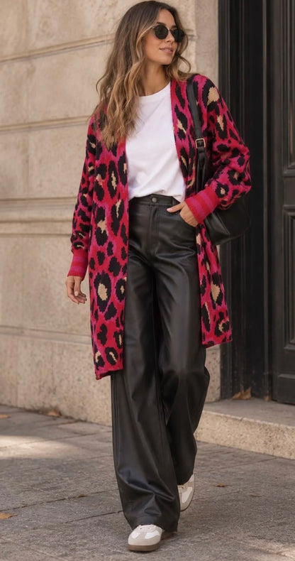 KIMONO ANIMAL ROJO