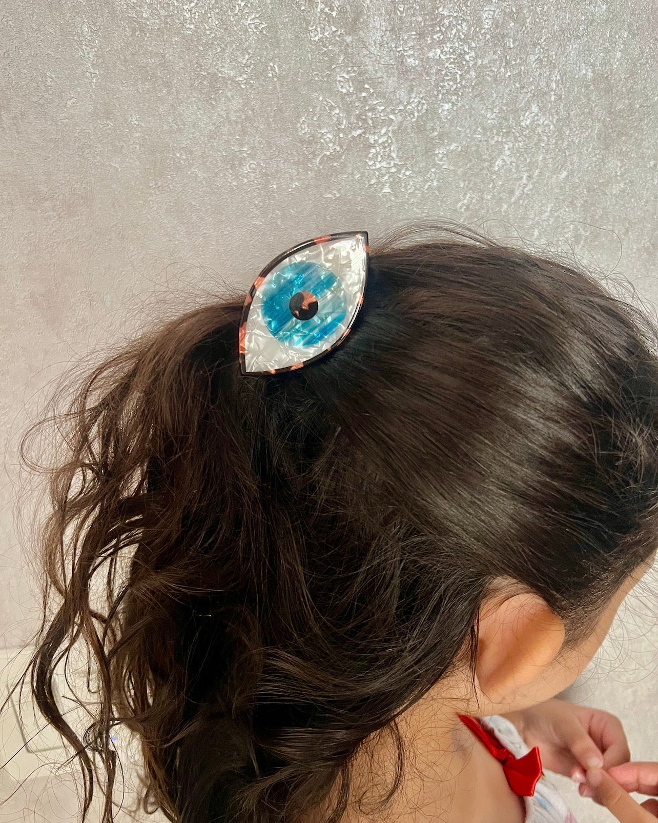 HAIR CLIP OJO TURCO PRINT