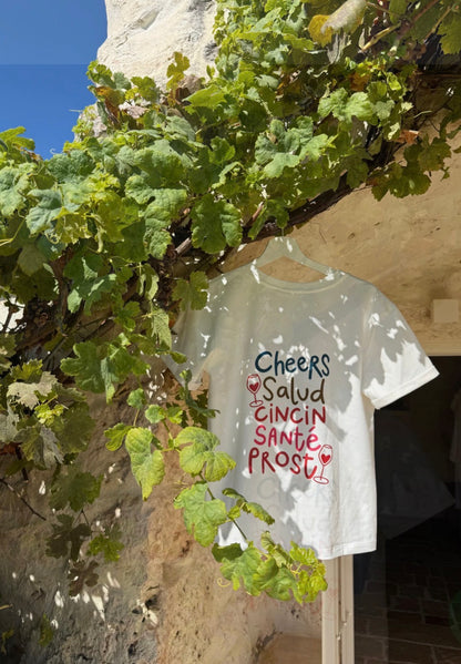 BLUSA T-SHIRT CHEERS