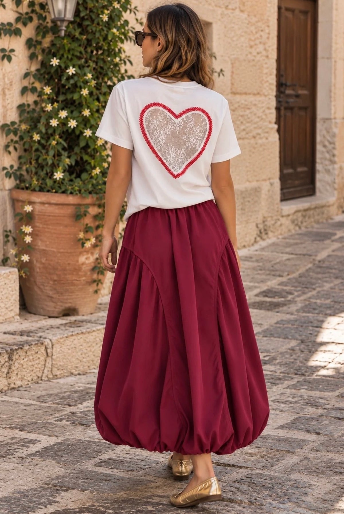 BLUSA T-SHIRT MIRA TU CORAZON