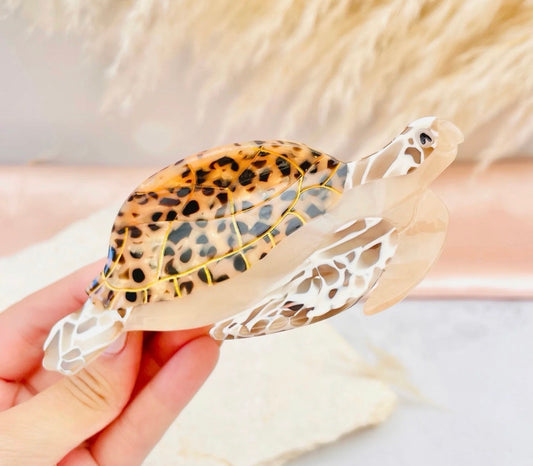 HAIR CLIP TORTUGA PRINT