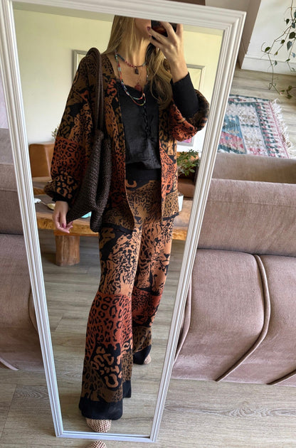 PANTALON LEOPARDO OTOÑO