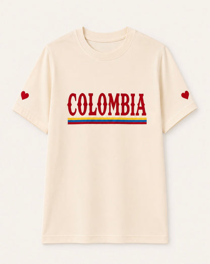 CAMISETA COLOMBIA LOVE