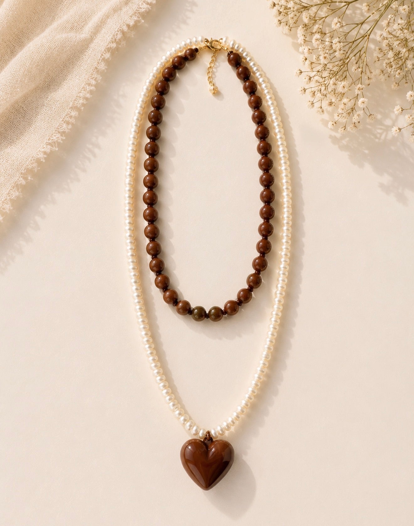 COLLAR MIX CAFE CON MAXI LARGO