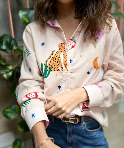 CAMISA LEOPARDO