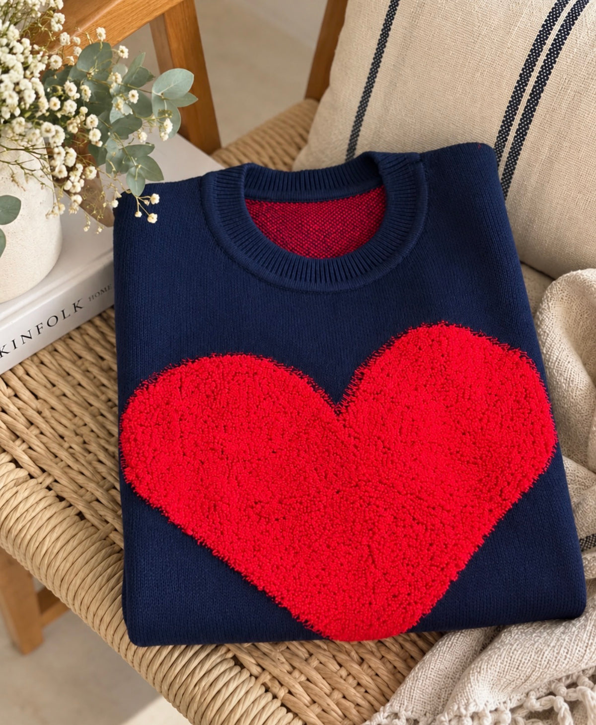 SACO AZUL CORAZON