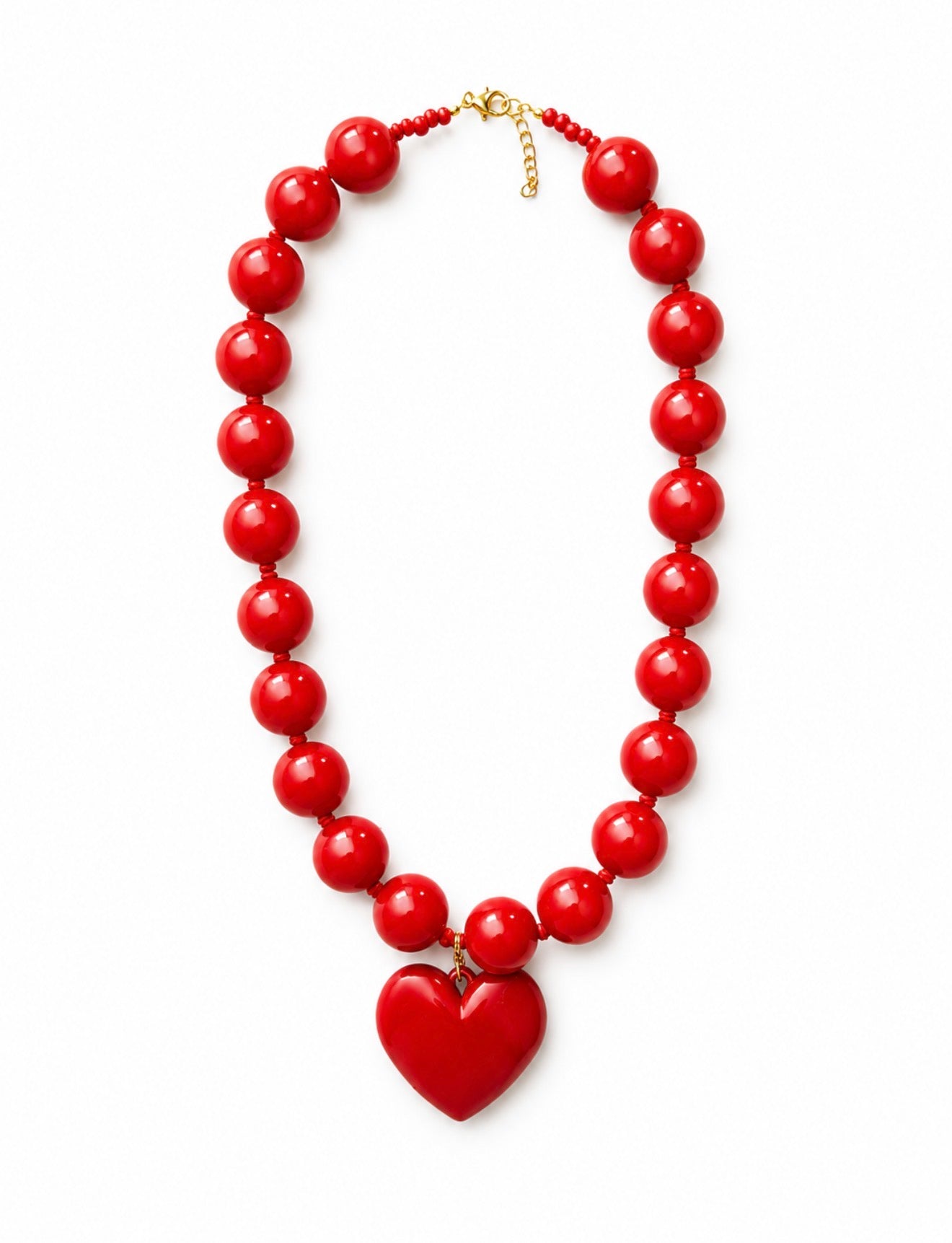 COLLAR ROJO LOVE