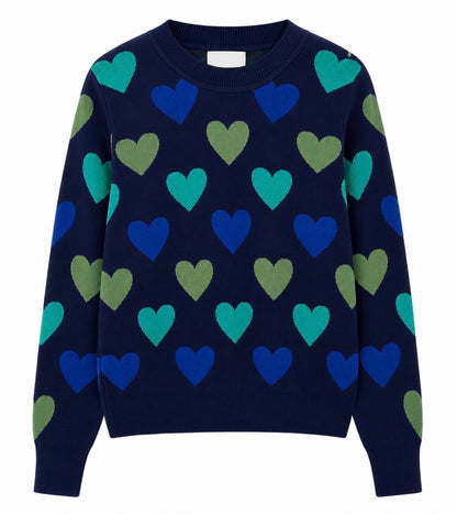 SACO CORAZONES AZULES