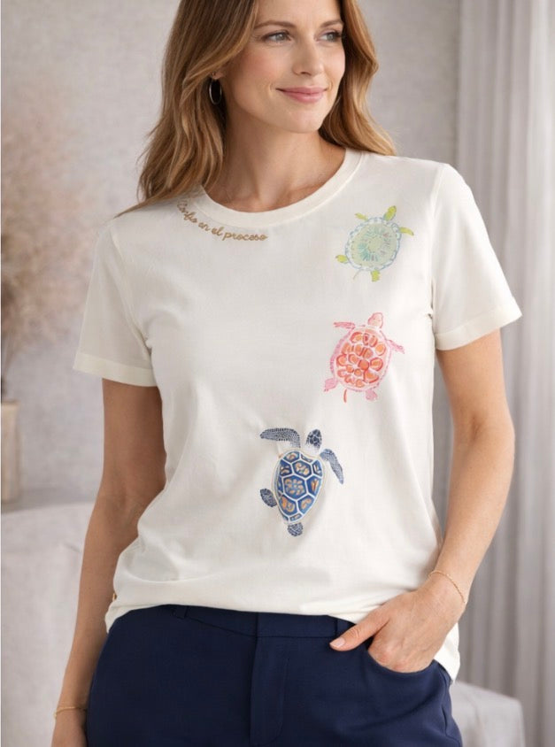CAMISETA TORTUGA CONFIA EN EL PROCESO