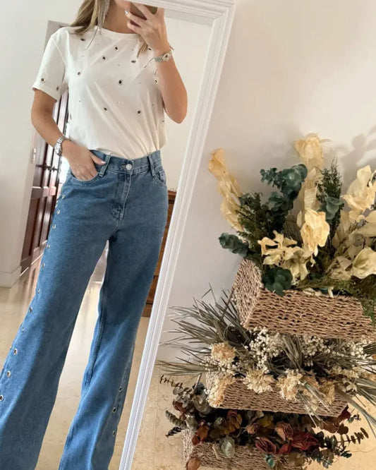 JEANS BLUE RINGS
