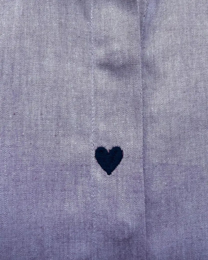 CAMISA VINO CHAMBRAY HEARTS