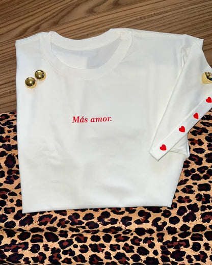 CAMISETA MAS AMOR