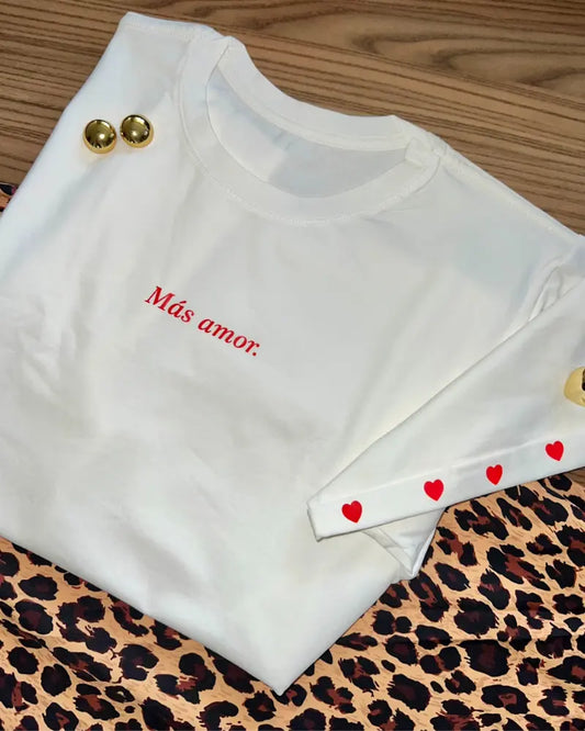 CAMISETA MAS AMOR