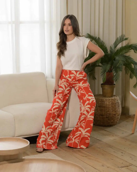 PANTALON CANDE SUIZA ORANGE
