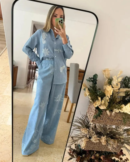 PANTALON LIKE THE SEA