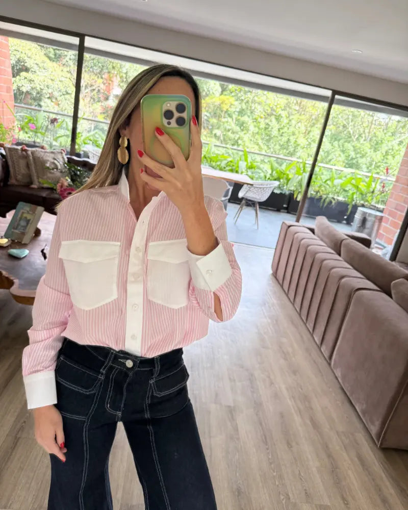 CAMISA ROSA NERU