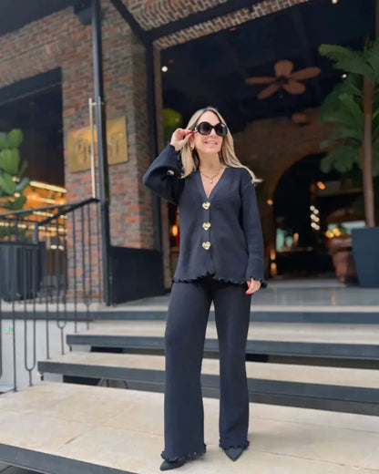 PANTALON ESSENTIAL NEGRO