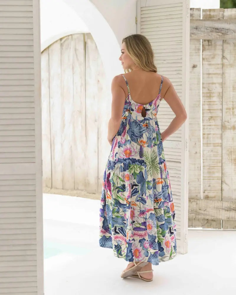 VESTIDO CEREZA TROPICAL