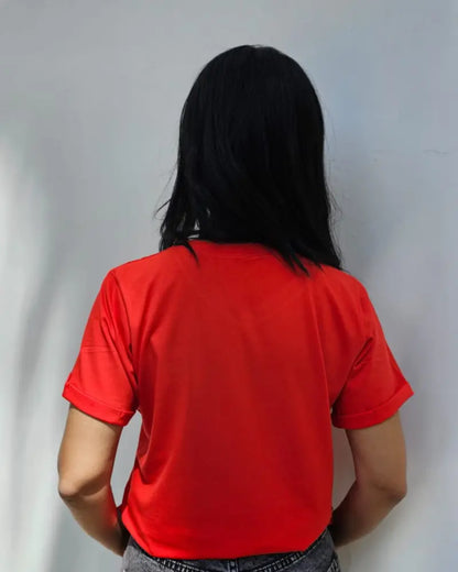 CAMISETA VALIENTE ROJO