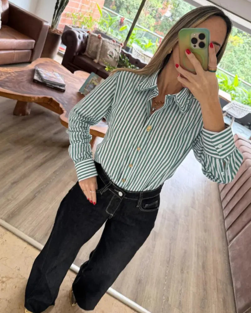 CAMISA TOUCH OF GREEN