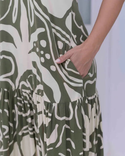 VESTIDO MARCIA MILAN VERDE