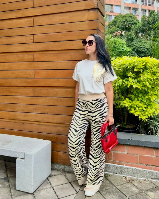 PANTALON TIGRE AMARILLO