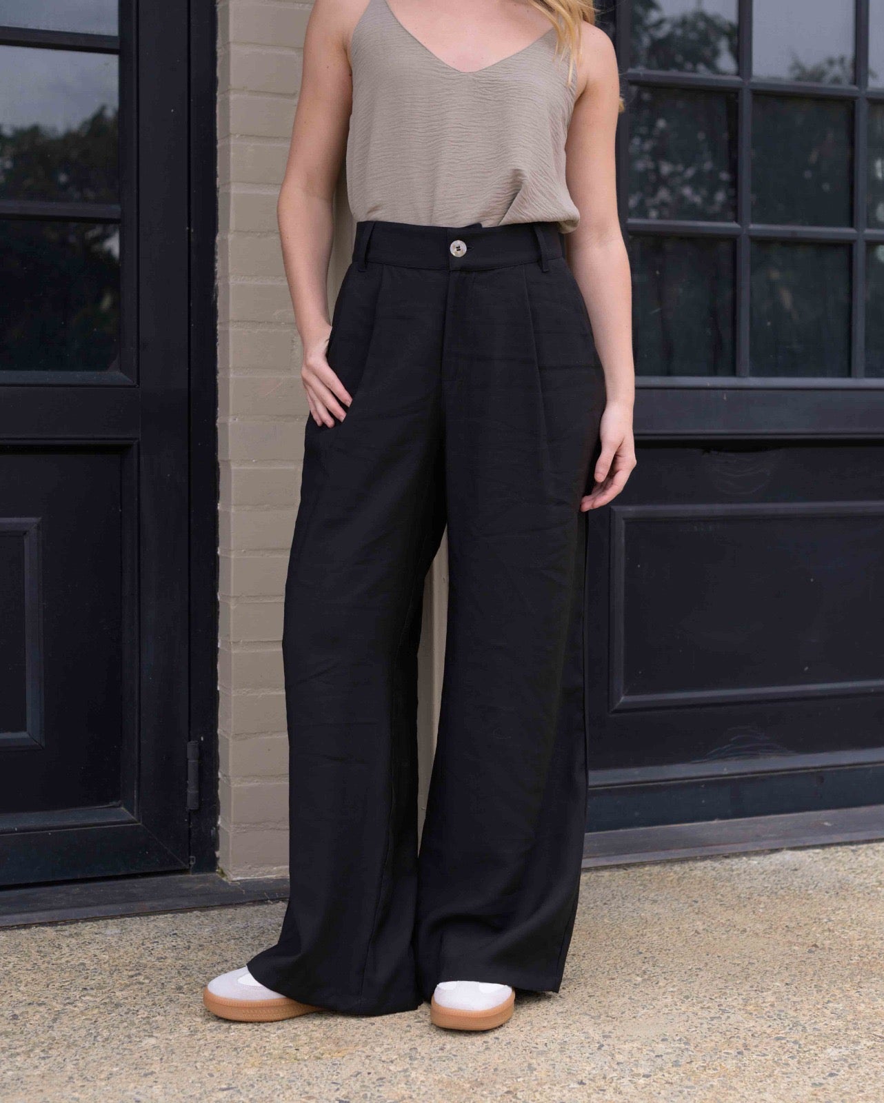 PANTALON KARY PLANE NEGRO
