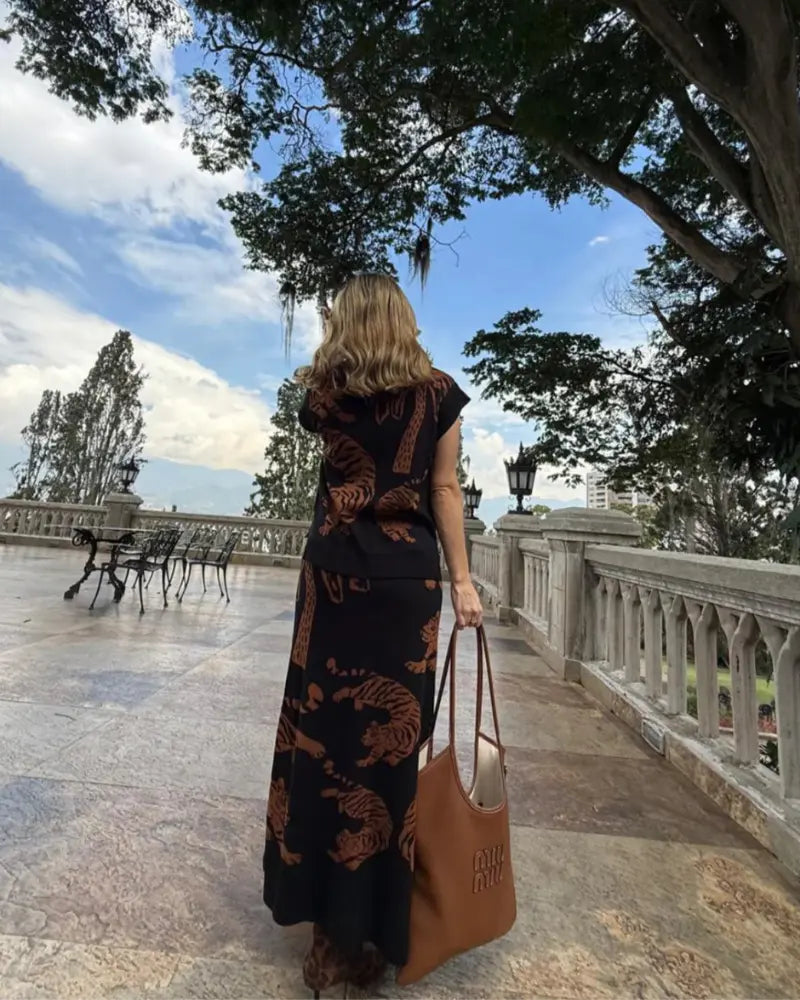 CHALECO TIGRES BAHAMAS NEGRO