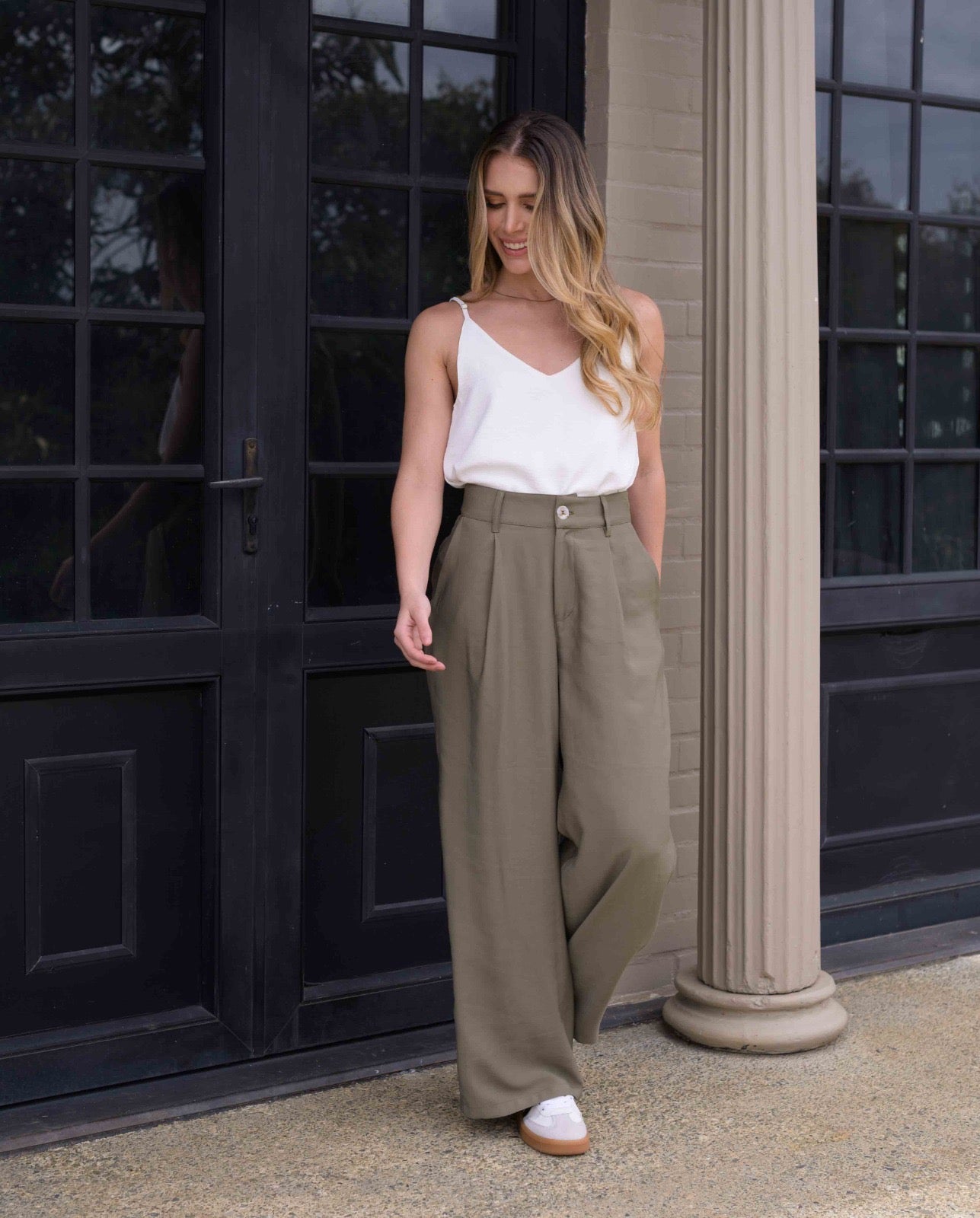 PANTALON KARY PLANE VERDE
