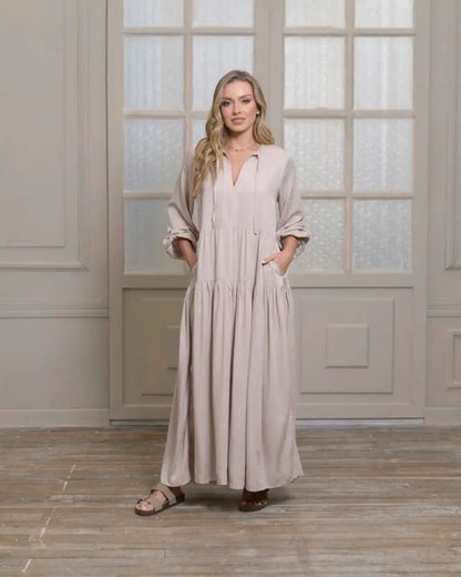 VESTIDO ELOISA PLANE ARENA