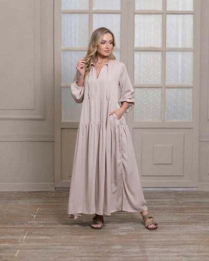 VESTIDO ELOISA PLANE ARENA