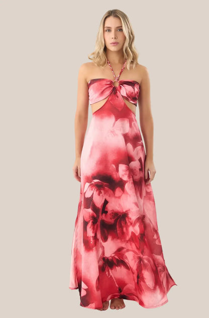 VESTIDO LARGO CHAMBERLAIN