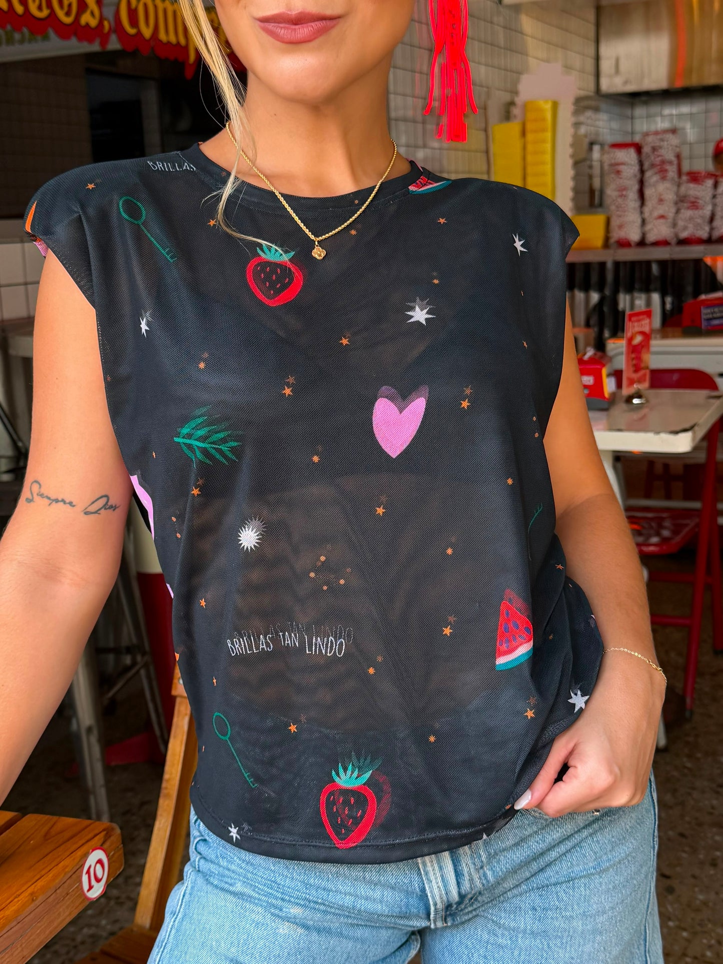 BLUSA LETY NEGRA