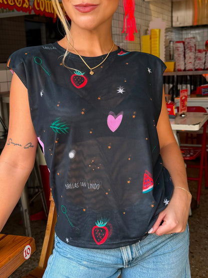 BLUSA LETY NEGRA