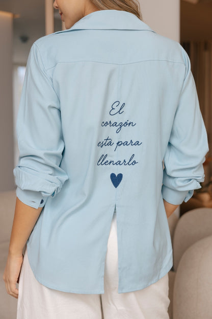 CAMISA TOKIO AZUL