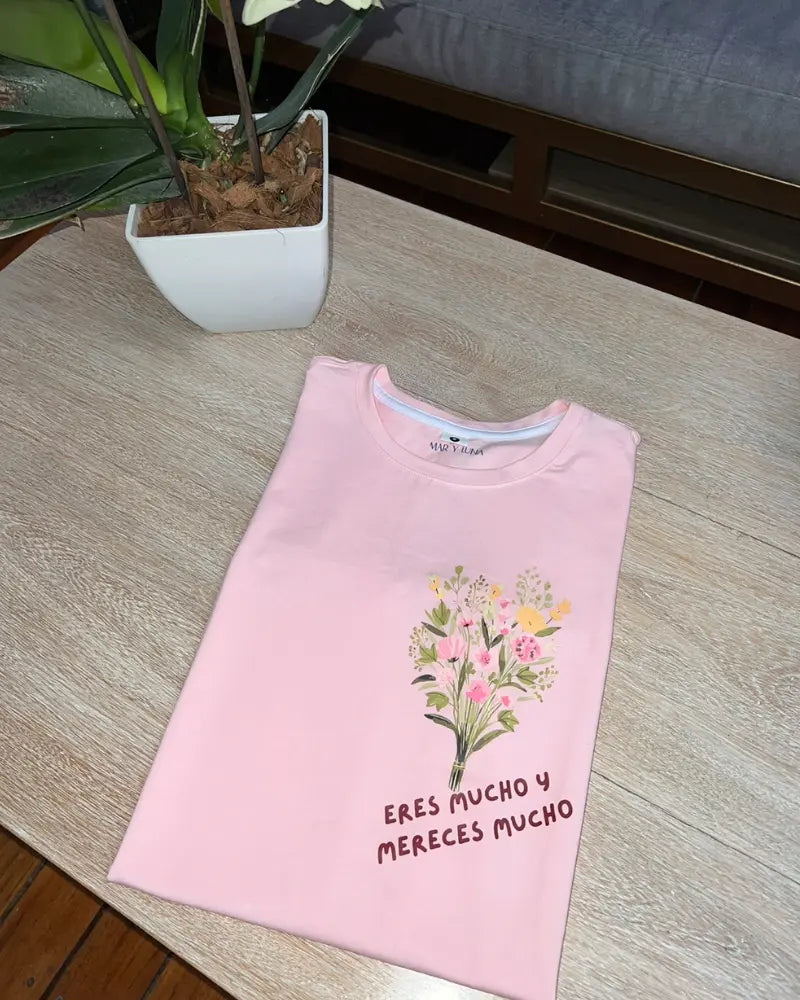 CAMISETA FLORECER