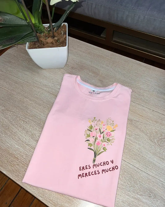 CAMISETA, FLORECER