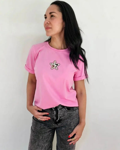 CAMISETA ESTRELLA PRINT VALIENTE