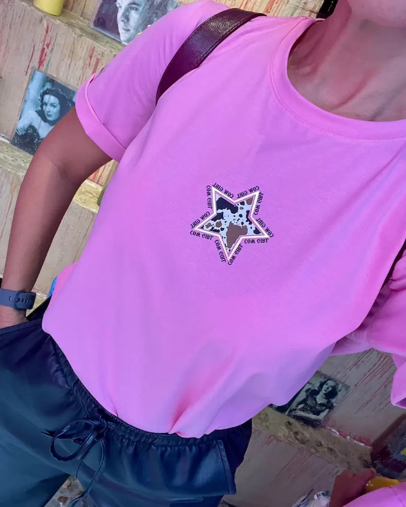 CAMISETA ESTRELLA PRINT VALIENTE